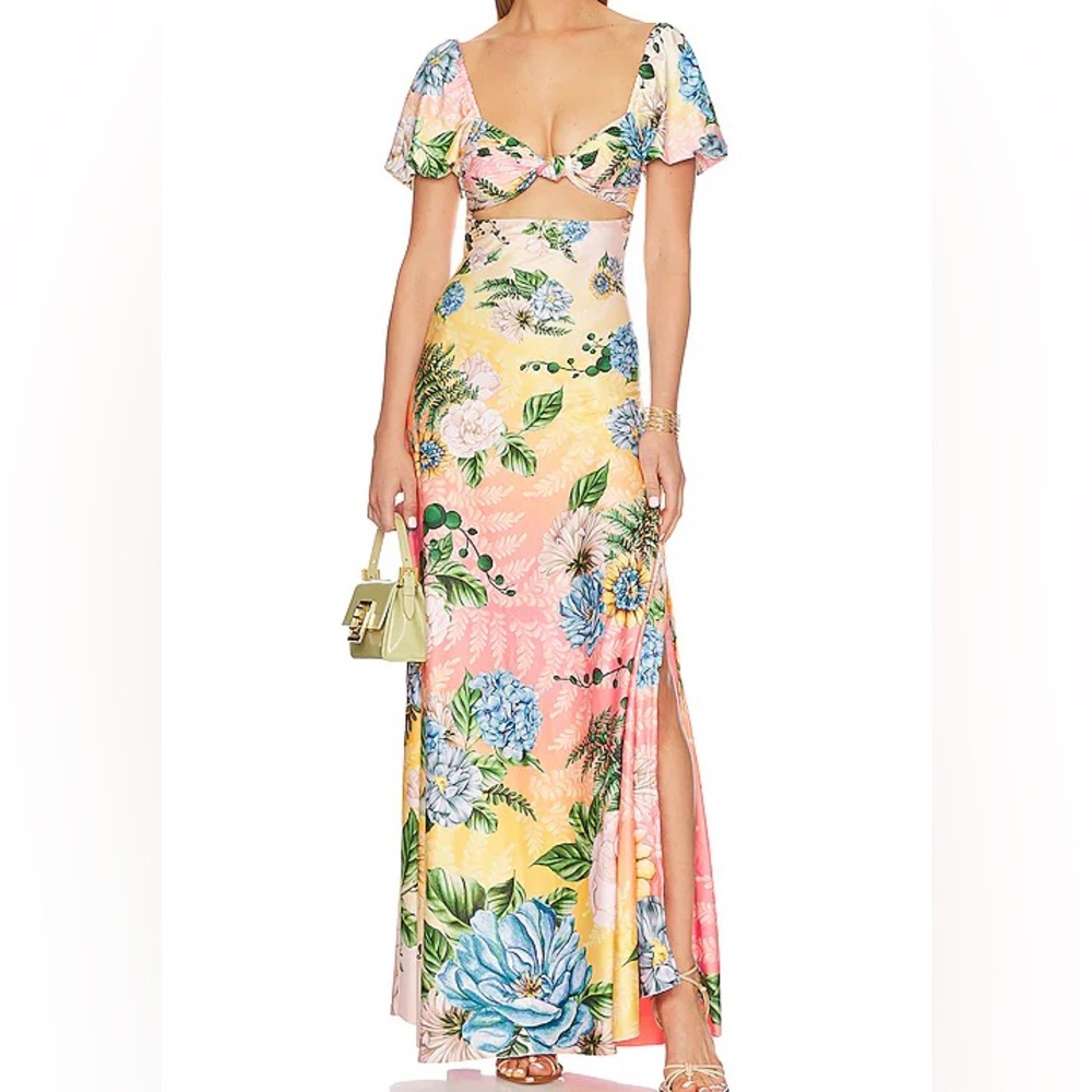 Floral maxi gown